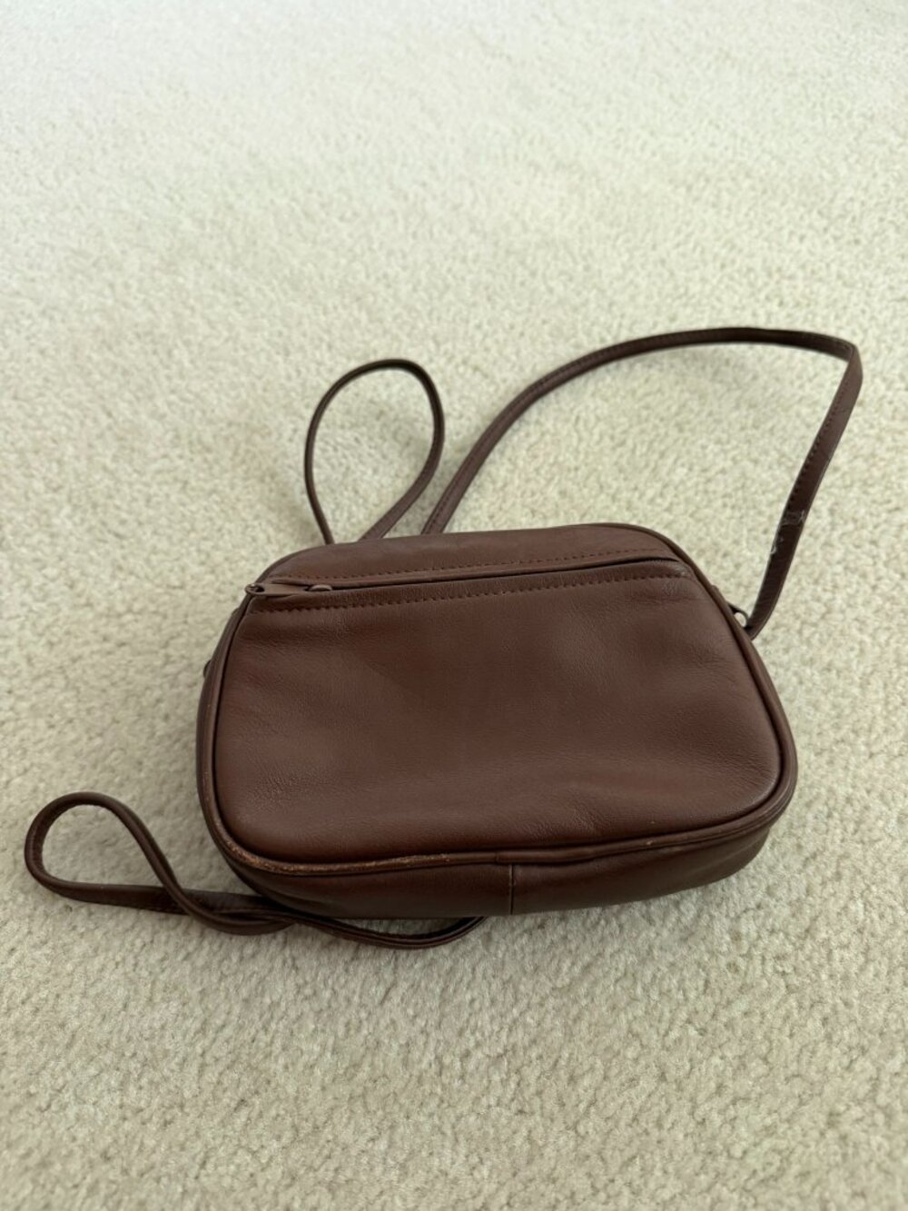 Genuine Leather Tula Crossbody Bag - Picture 2 of 3